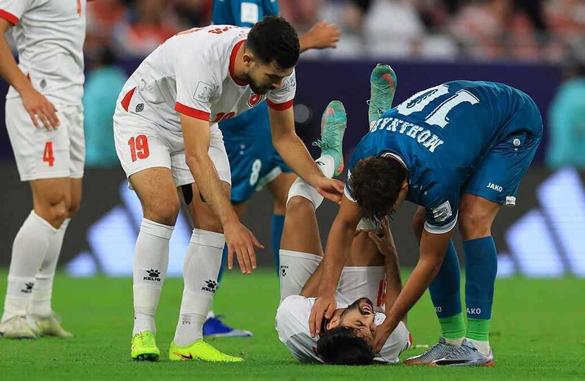 أول رد فعل من الأهلي المصري بعد إصابة يزن النعيمات (فيديو)