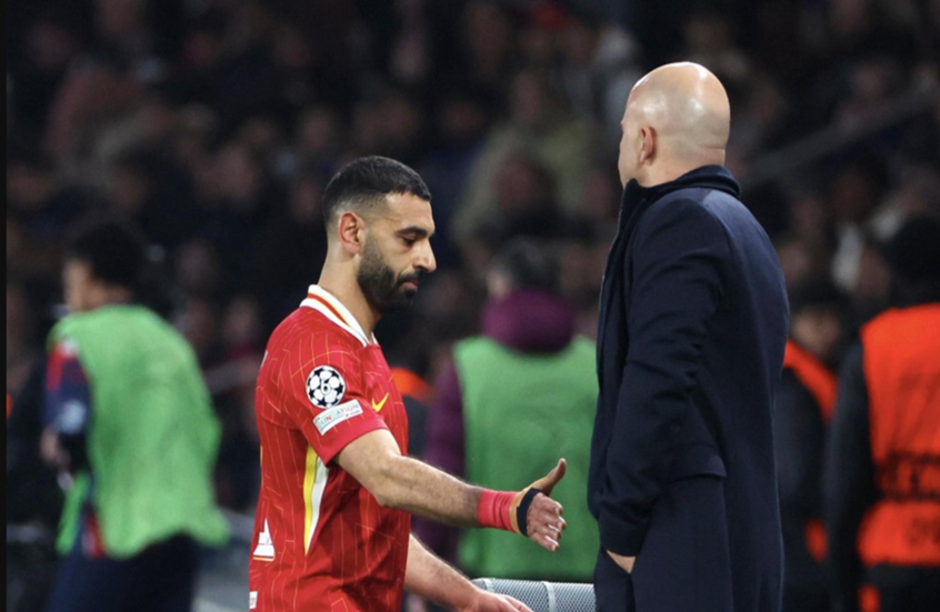 بعد دقائق من قرار سلوت.. القناة الرياضية السعودية تعلن موعد وصول محمد صلاح إلى جدة