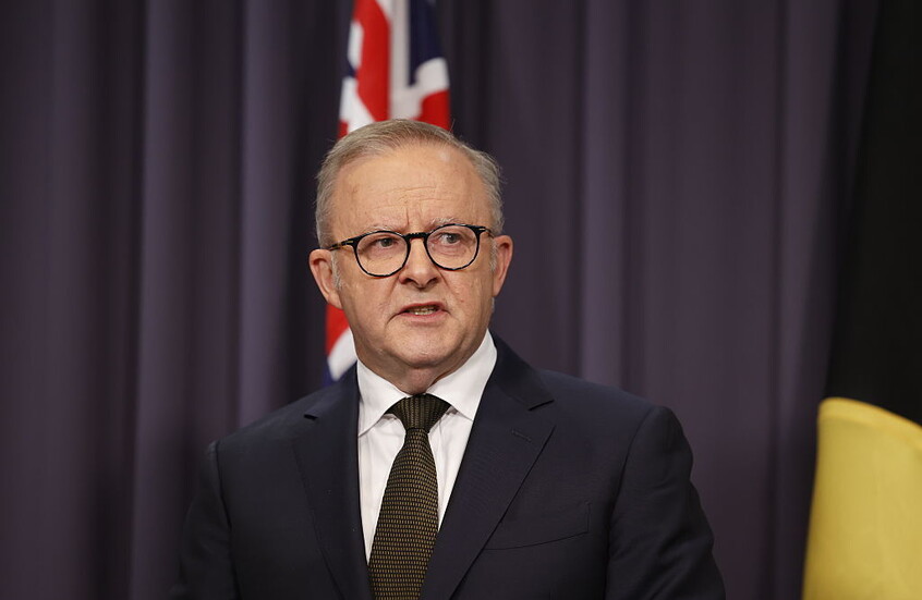 الوزراء الأسترالي أنتوني ألبانيز