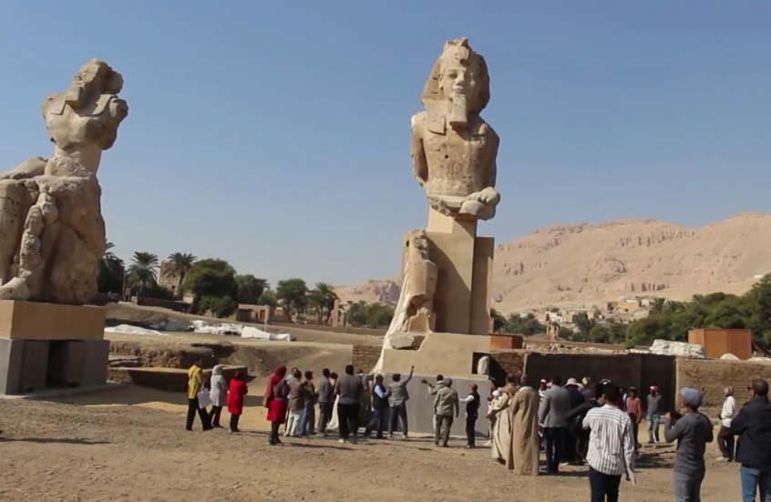 بعد ترميم دام عقدين.. الملك أمنحتب الثالث يعود إلى الأقصر