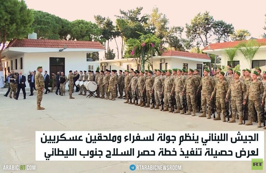 الجيش اللبناني يعرض حصيلة تنفيذ خطته
