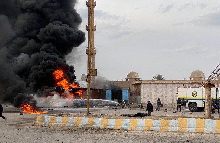 إعلام: انفجار سيارة مفخخة في البوكمال شرق سوريا