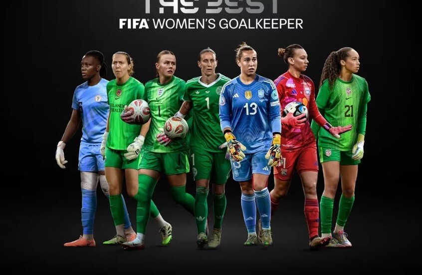 هانا هامبتون أفضل حارسة مرمى لكرة القدم في العالم لعام 2025