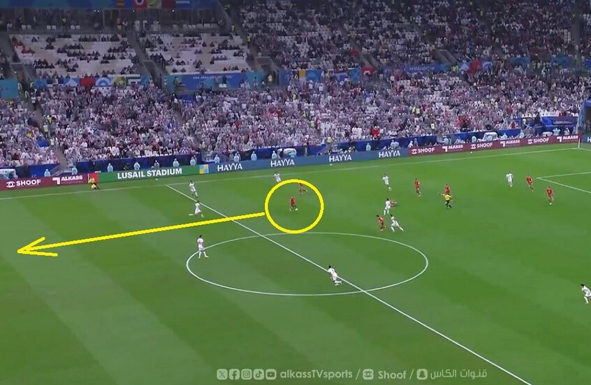 شاهد.. هدف "خرافي" بتسديدة من قبل خط منتصف الملعب في نهائي كأس العرب 2025