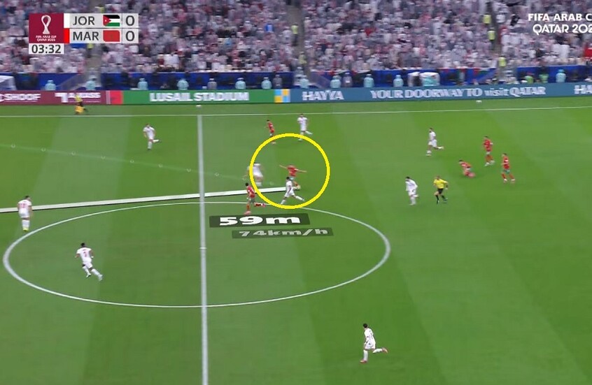 شاهد.. أحد أسرع وأروع  أهداف كأس العرب