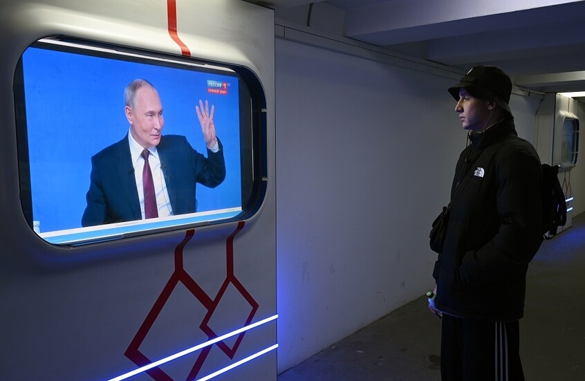 بوتين: أقيم حاليا في الشقة الرئاسية بالكرملين