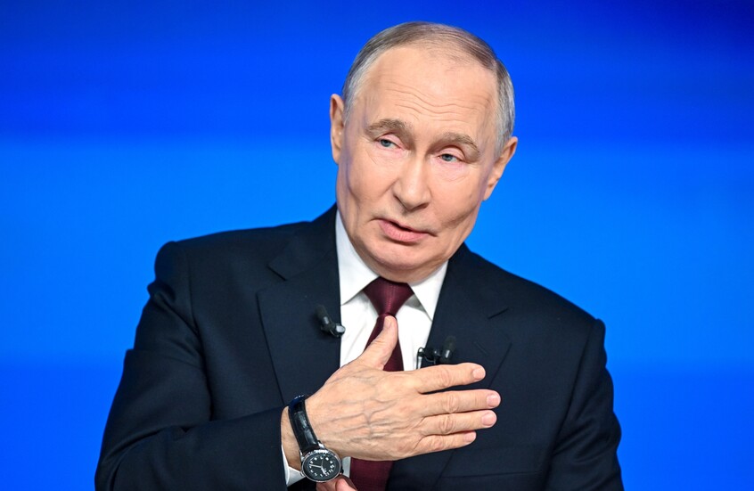 الرئيس الروسي فلاديمير بوتين