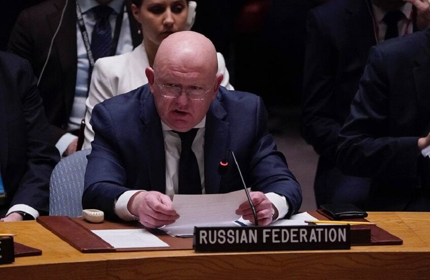 نيبينزيا: روسيا ترفض أي تدخل خارجي في الشأن الليبي وتحذر من تفاقم الأزمة