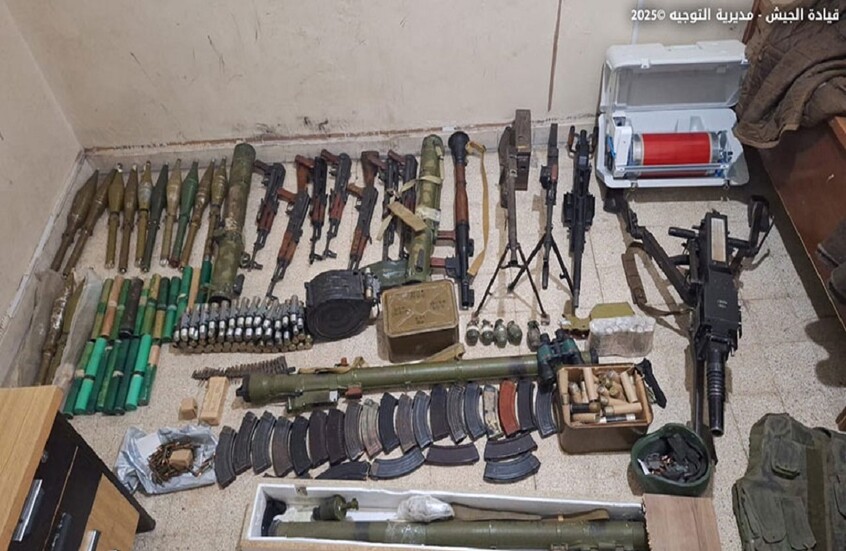 لبنان.. ضبط مخزن للأسلحة في بعلبك