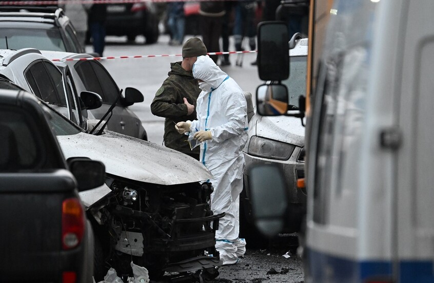 مقتل ضابط رفيع في هيئة الأركان العامة الروسية جراء تفجير سيارته في موسكو (فيديو)