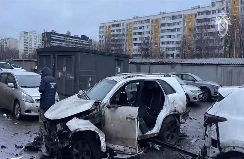 مقتل ضابط رفيع في هيئة الأركان العامة الروسية جراء تفجير سيارته في موسكو (فيديو)