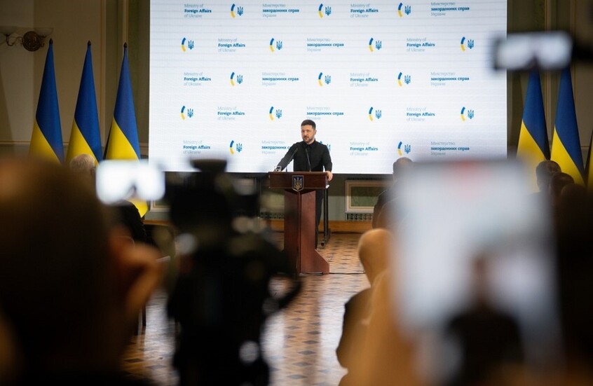 زيلينسكي يطرح خطة للسلام من 20 بندا لا تشمل التخلي عن الانضمام لـ"الناتو" والأراضي