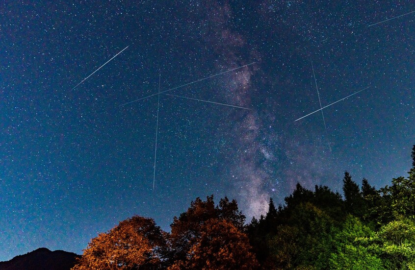 زخات شهب الرباعيات تضيء السماء مع بداية العام الجديد