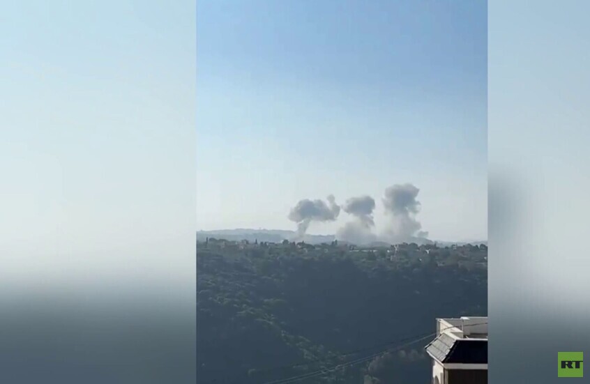 غارات جوية إسرائيلية على مناطق متفرقة من جنوب لبنان