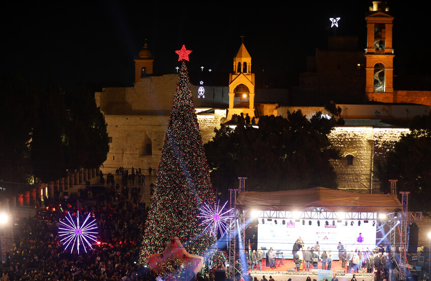 السلطات الإسرائيلية تمنع نائب الرئيس الفلسطيني حسين الشيخ من المشاركة في القداس ببيت لحم