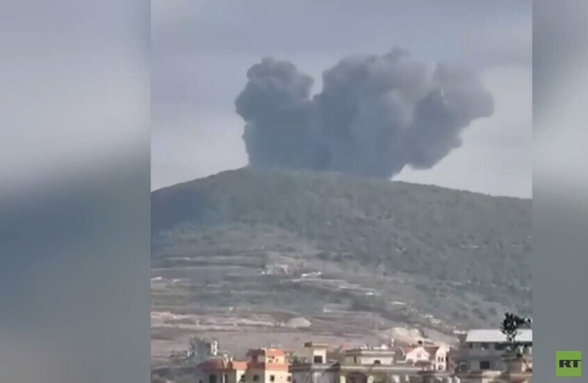 جنوب لبنان.. غارات إسرائيلية تستهدف بلدة بصليا وإقليم التفاح