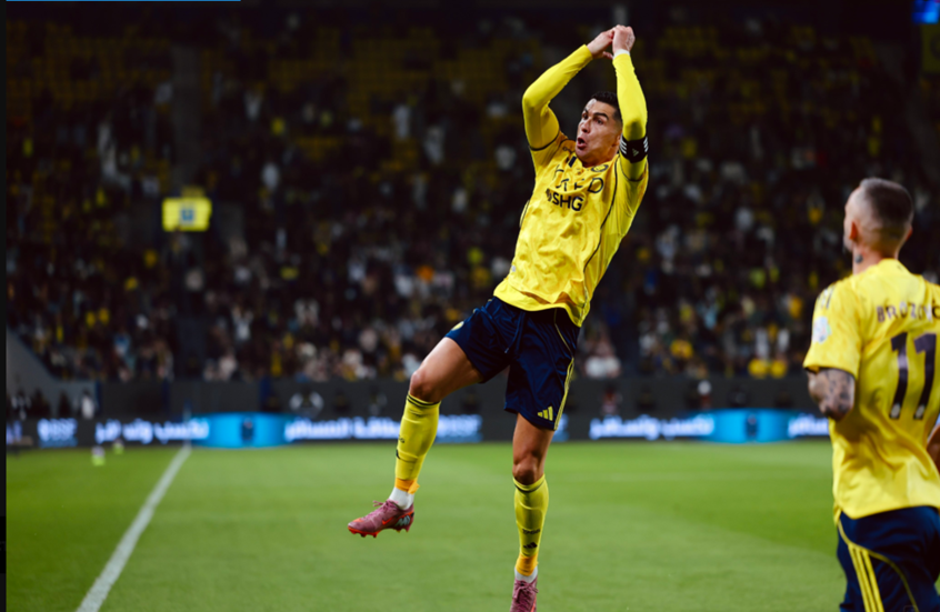 رونالدو يقود النصر للفوز على الأخدود ويقطع خطوة جديدة نحو "الألفية التاريخية" (فيديو)