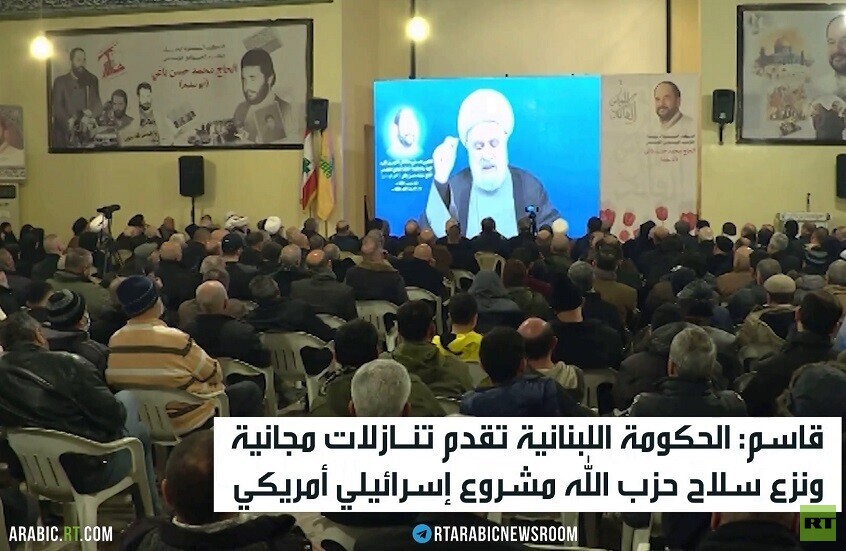 نعيم قاسم: الحكومة تتنازل مجانا لإسرائيل