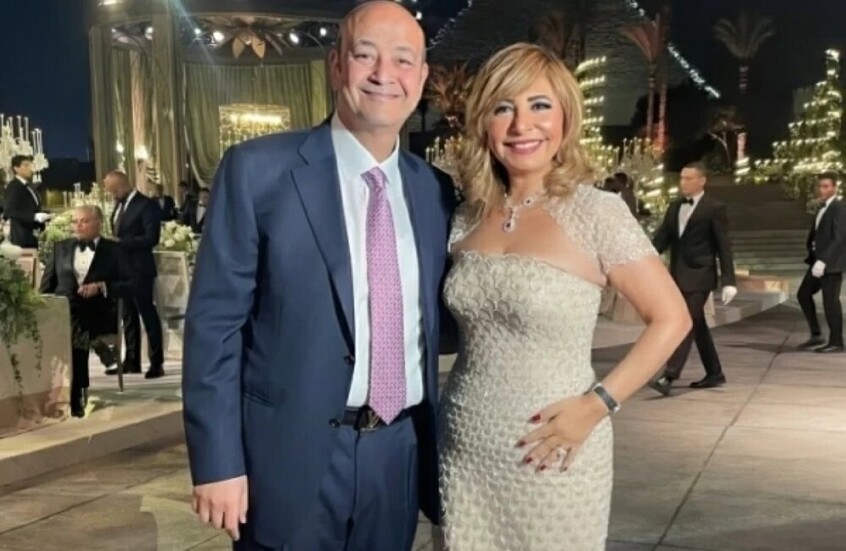 خبيرة أبراج تصدم عمرو أديب على الهواء بعد طلاقه من لميس الحديدي