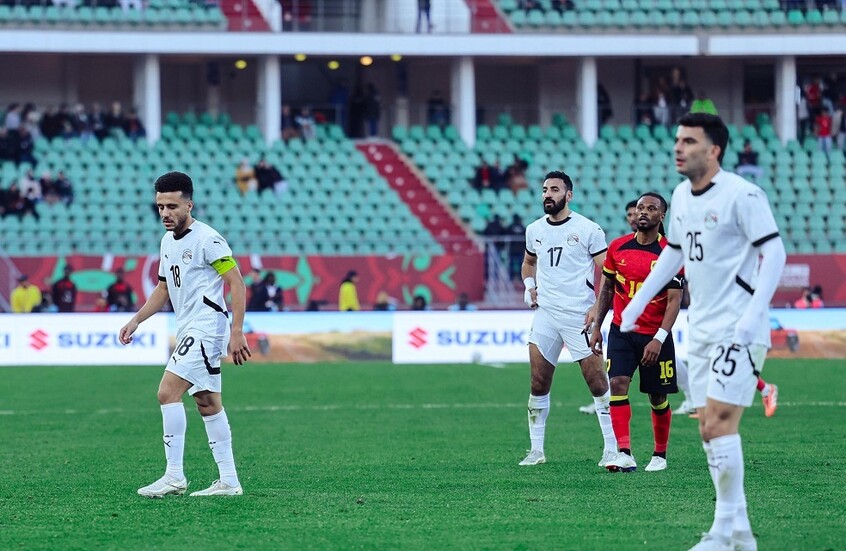 منتخب مصر يحتفظ بصدارة مجموعته في كأس إفريقيا (فيديو)
