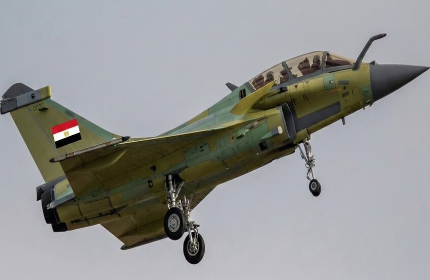 إعلام عبري: ظهور"رفال-F4.1 "سيكرس مكانة قوات مصر الجوية كـ"سيدة السماء" في المنقطة بلا منازع