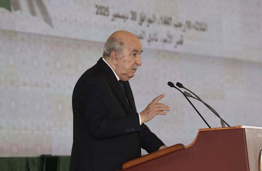 تبون يرد على مروجي إشاعات تدخل الجيش الجزائري في تونس (فيديو)