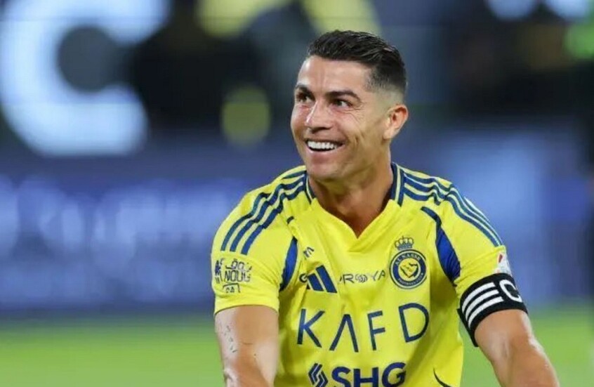 شاهد.. رونالدو يسجل بكل الطرق حتى بظهره