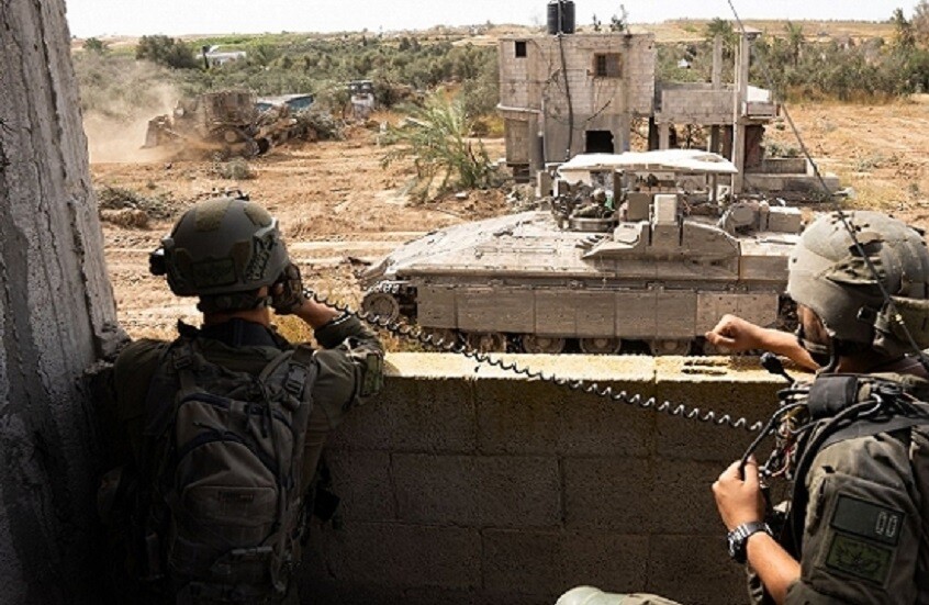 الجيش الإسرائيلي يعلن العثور على منصة صاروخية جاهزة للاستخدام شمال غزة