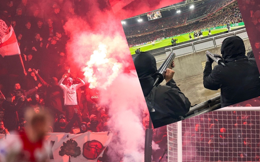 حادثة صادمة في الدوري الهولندي.. تكريم يتحول إلى كارثة داخل ملعب أياكس