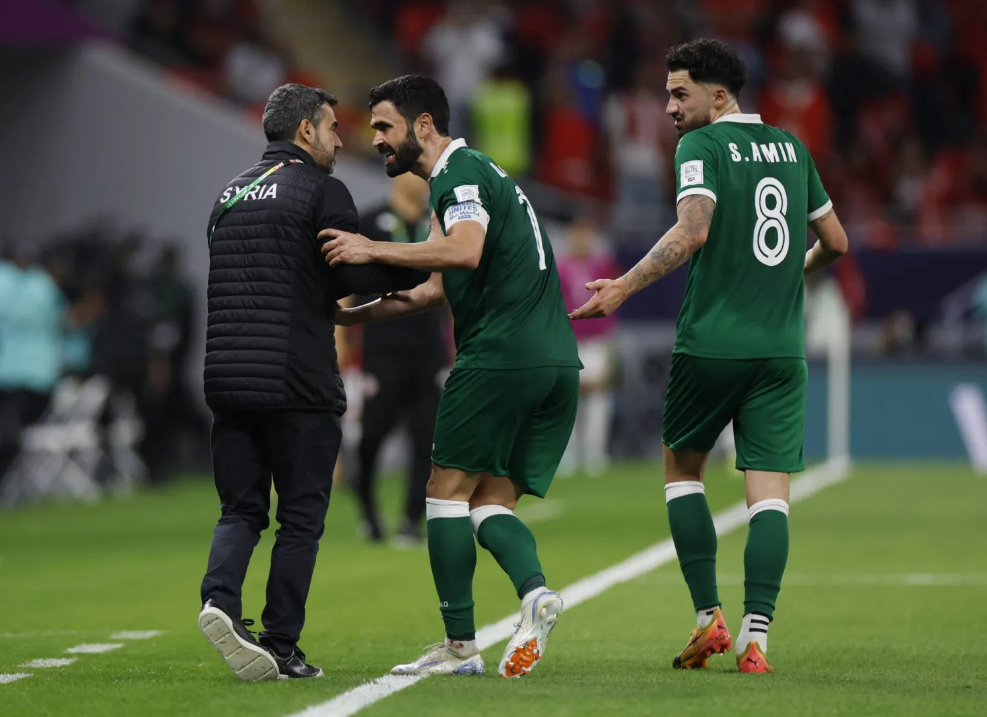 لاعب سوري يدخل التاريخ