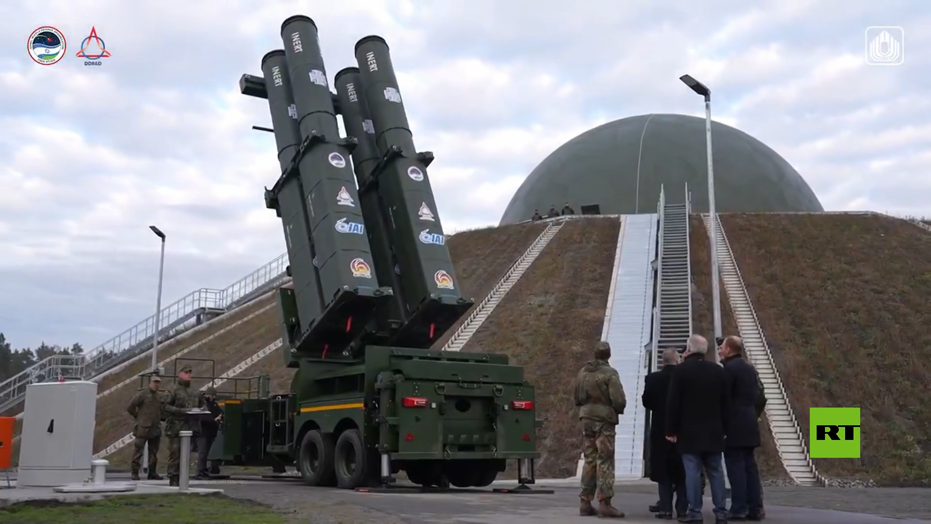 شاهد.. أول  نشر لمنظومة الدفاع الصاروخي "حيتس 3" خارج إسرائيل