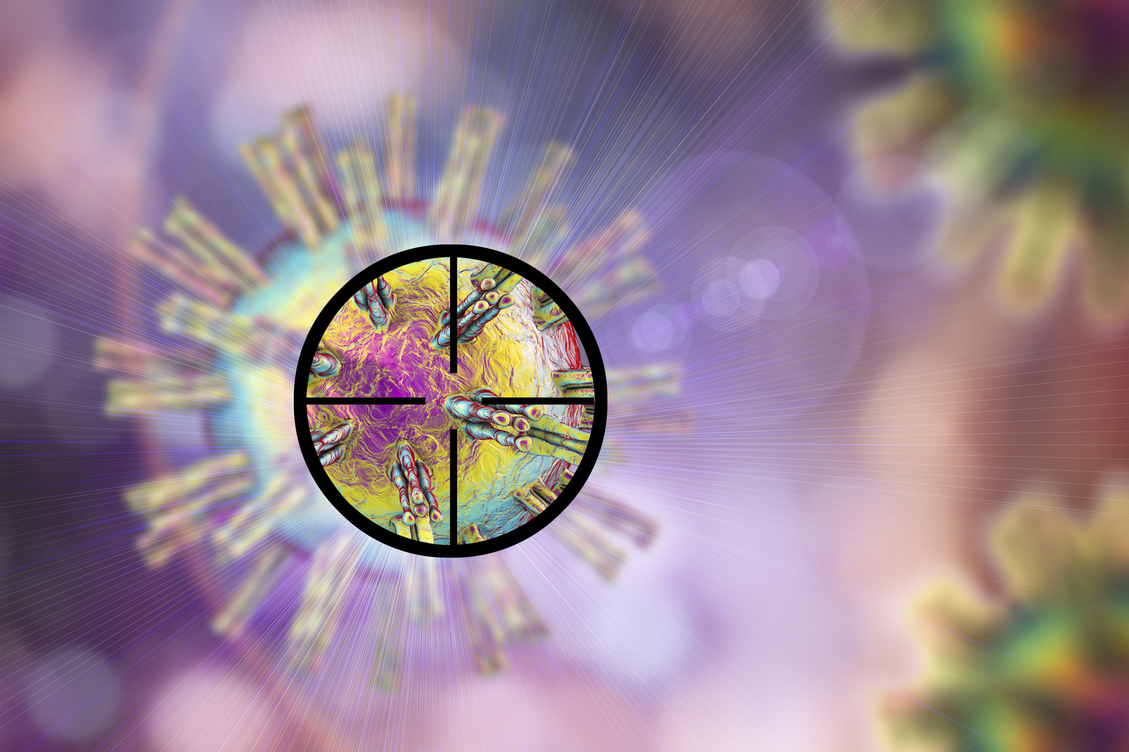 تقنية تكشف "مفاجأة مذهلة" عن كيفية إصابة فيروس الإنفلونزا للخلايا في الوقت الفعلي