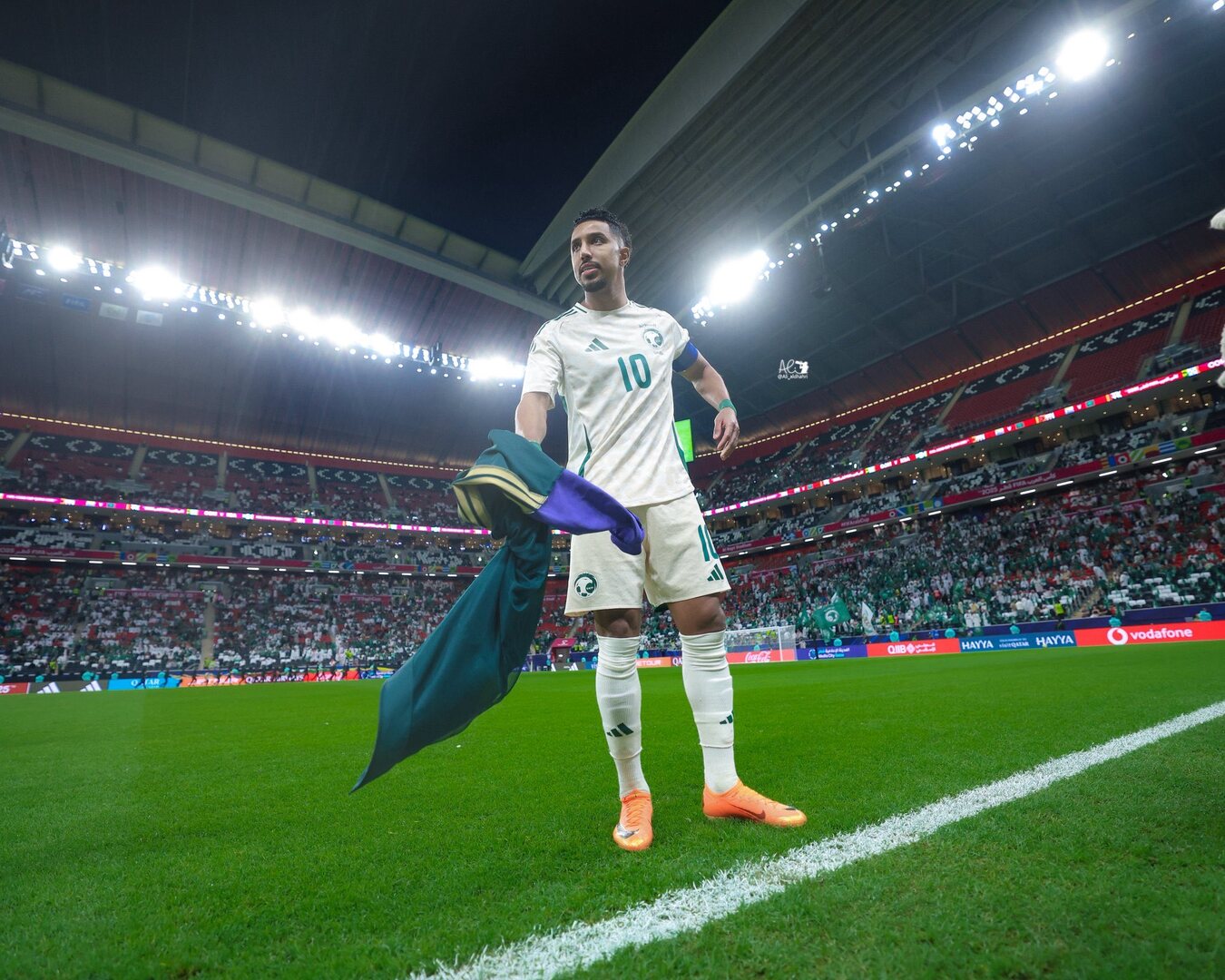 "بالأرقام"..  ماذا قدم سالم الدوسري مع المنتخب السعودي في كأس العرب؟