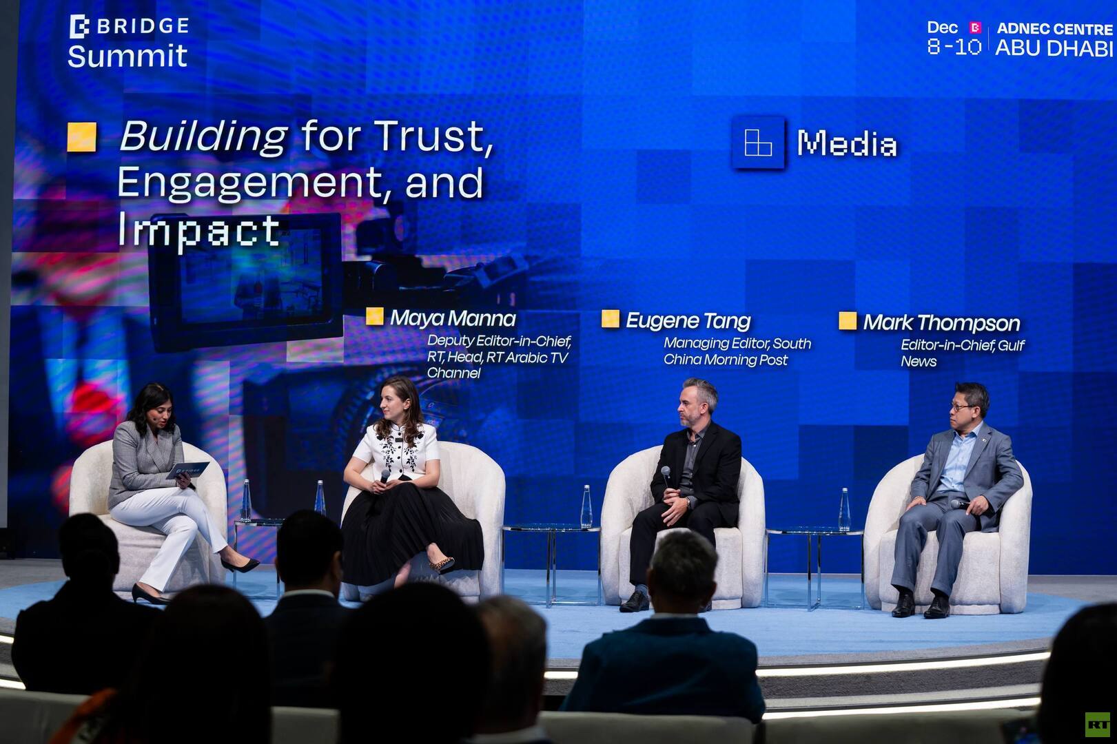 الإمارات.. انطلاق منتدى BRIDGE الإعلامي بحضور مميز لـ"RT العربية"