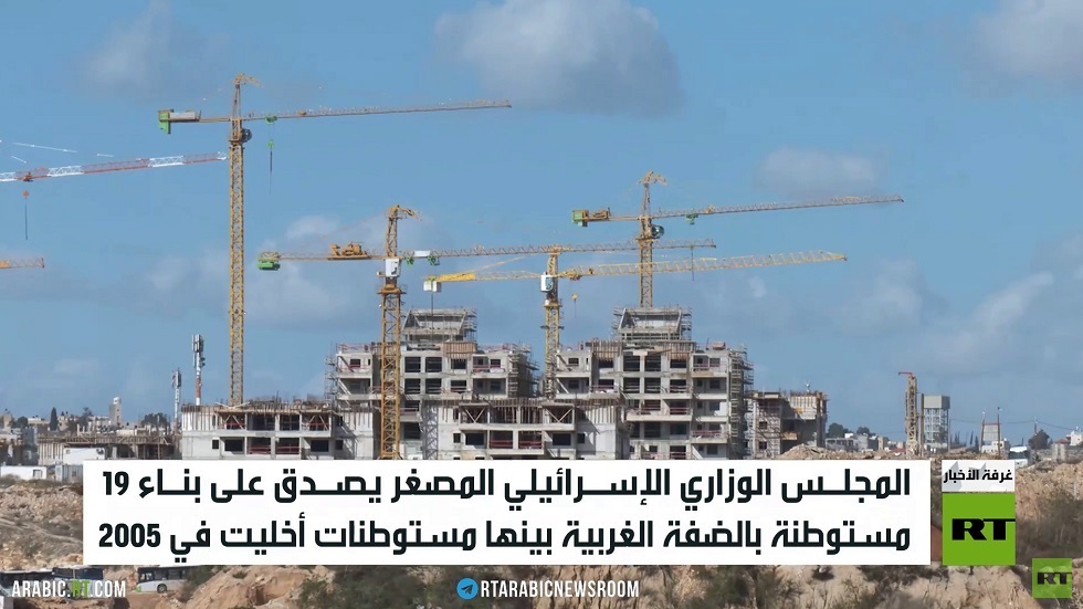 تنديد فلسطيني بخطط الاستيطان في الضفة