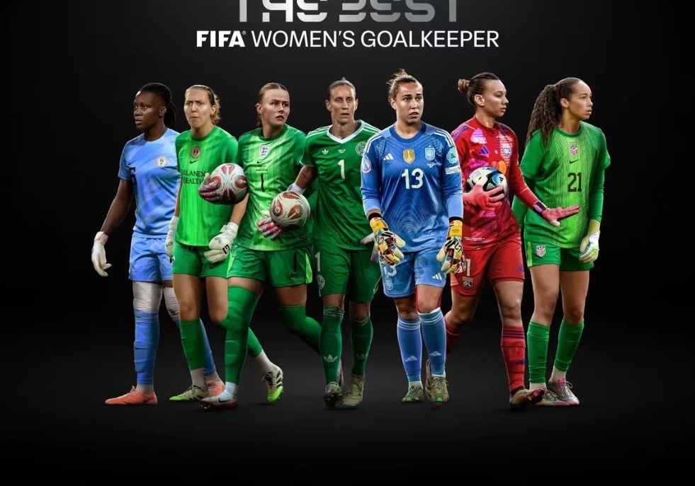 هانا هامبتون أفضل حارسة مرمى لكرة القدم في العالم لعام 2025