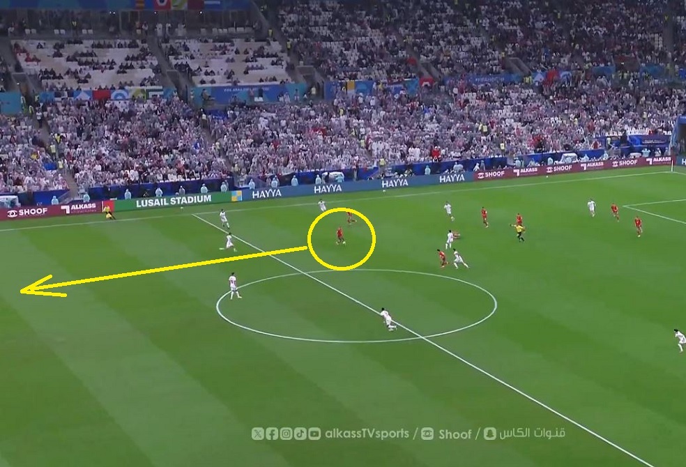 شاهد.. هدف "خرافي" بتسديدة من قبل خط منتصف الملعب في نهائي كأس العرب 2025