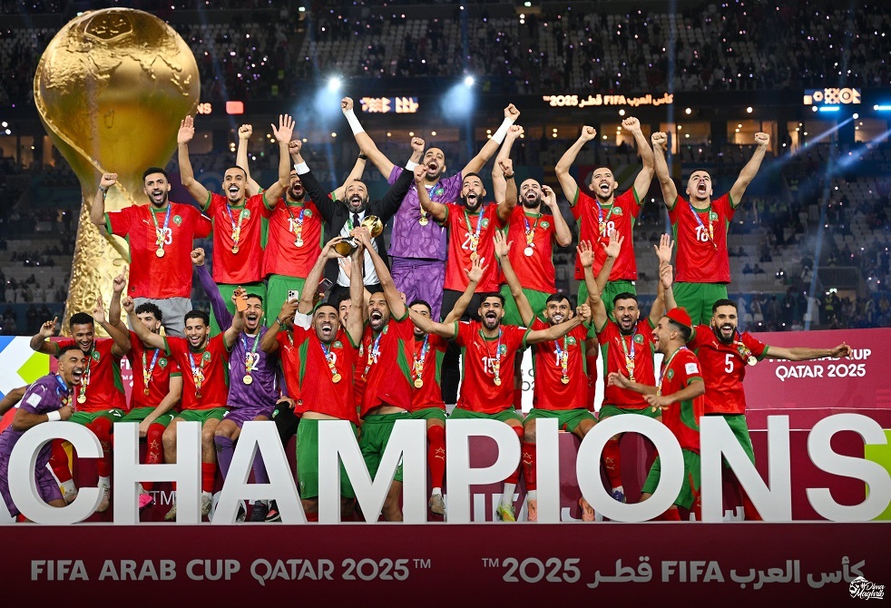 المغرب يتوج بكأس العرب 2025 على حساب الأردن (فيديو)