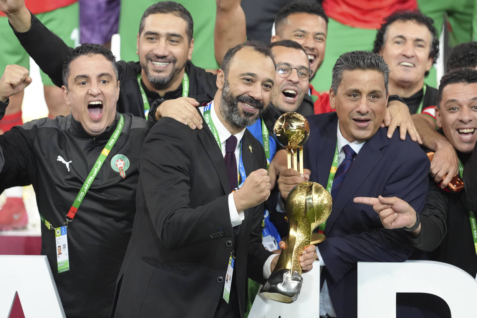 ما الذي حدث في ممر الشرف؟ لقطة تثير الجدل بعد نهائي كأس العرب