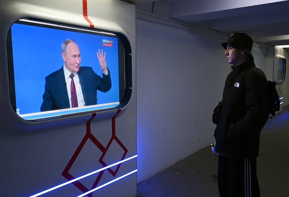 بوتين: أقيم حاليا في الشقة الرئاسية بالكرملين