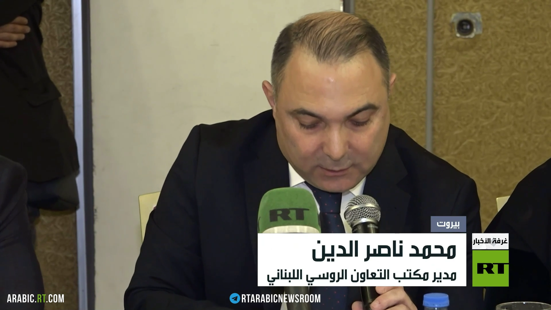 بيروت.. روداكوف يلتقي خريجي جامعات روسيا