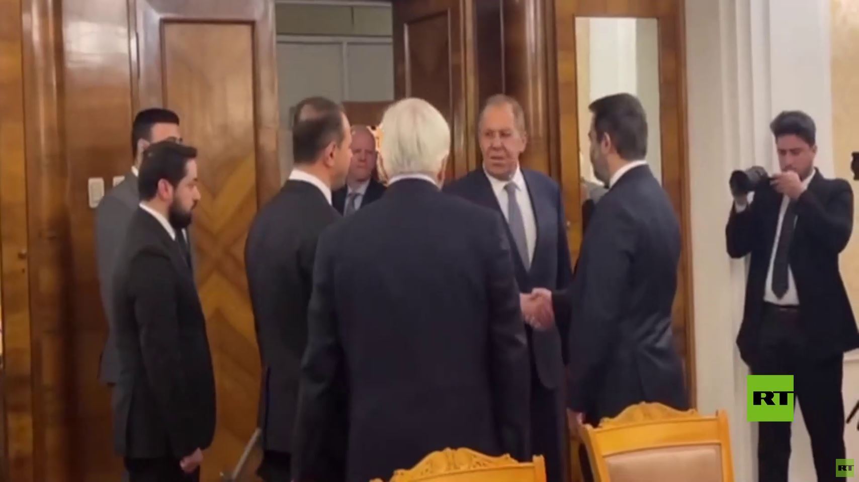 موسكو.. محادثات سيرغي لافروف مع وزير الخارجية السوري أسعد الشيباني