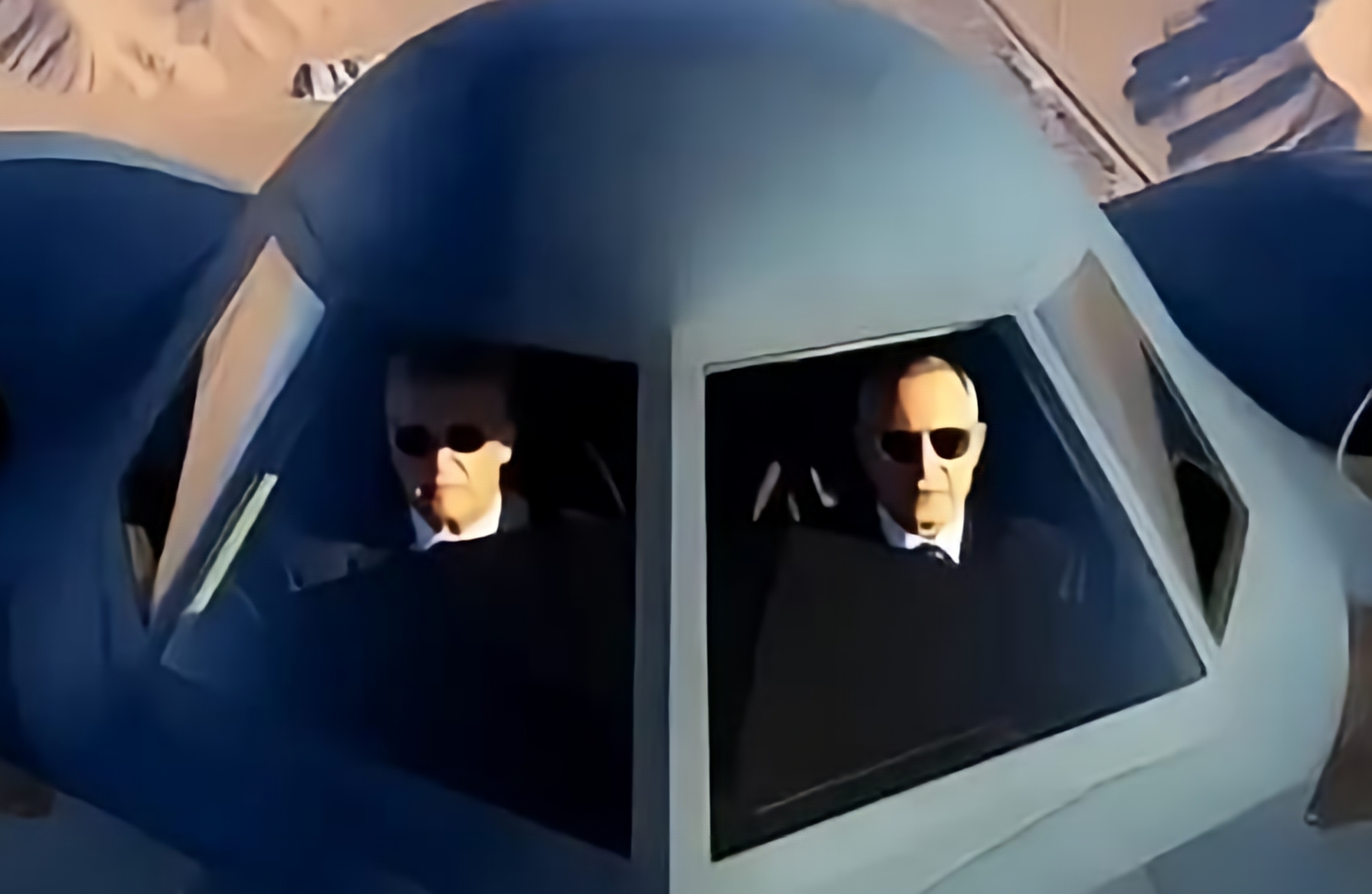 تحالف على متن الشبح.. نتنياهو وترامب في مهمة افتراضية! (فيديو)