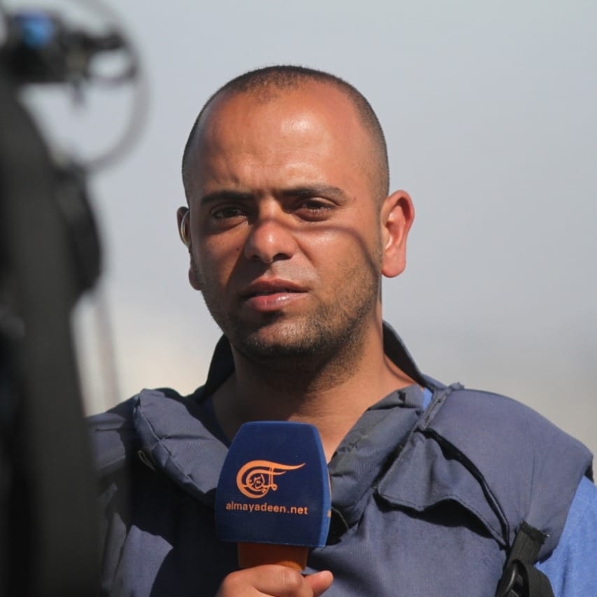أحمد غانم، مراسل قناة "الميادين"