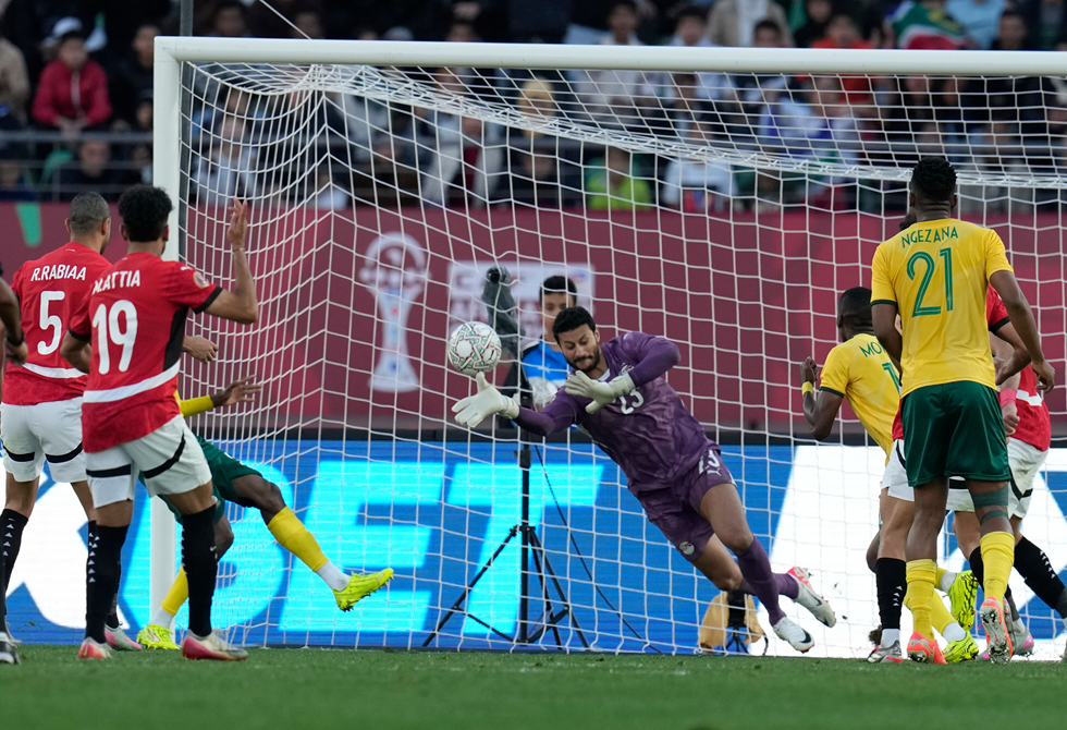 "الكاف" يعلن عن الفائز بجائزة أفضل لاعب في مباراة مصر وجنوب إفريقيا