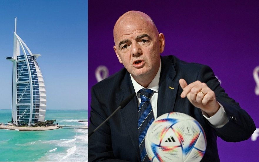 إنفانتينو يعلن عن إقامة جوائز الأفضل في دبي