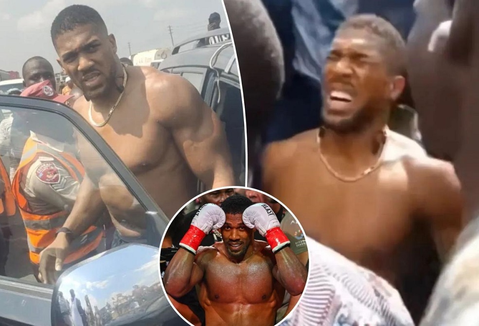 حادث مروع.. الملاكم جوشوا ينجو من كارثة أودت بحياة اثنين من مساعديه (فيديو)