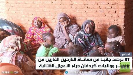 أزمة النازحين السودانيين تتفاقم