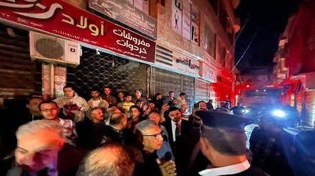 مصر.. قتلى وجرحى في حريق مروع بمعرض ملابس بالمنصورة