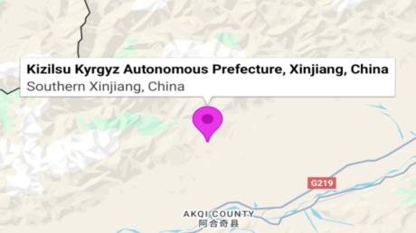 زلزال بقوة 5.8 درجة شمال غرب الصين